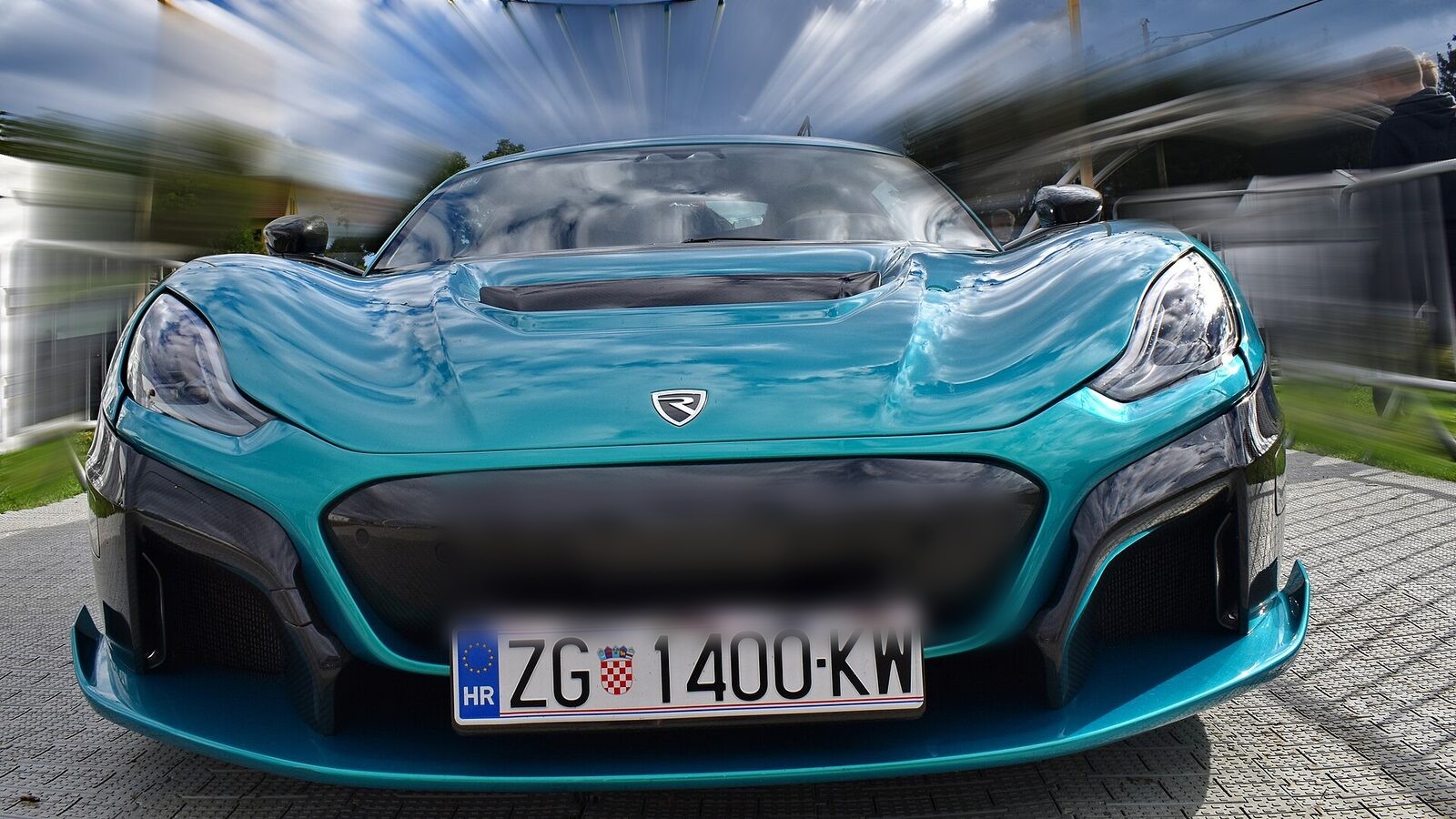 Rimac Nevera side view